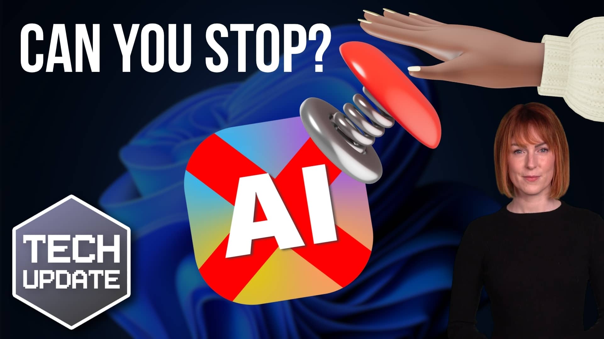 How would you stop AI in an emergency?